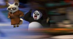 Kung fu panda Shifu too quick Meme Template