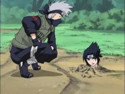 naruto kakashi plantig sasuke Meme Template