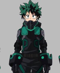 Deku Delta Costume Meme Template