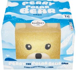 Perry The Polar Bear Asda Cake Meme Template