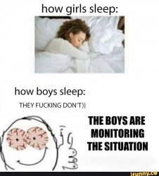 How boy sleep Meme Template