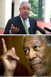 John Morgan Freeman Meme Template