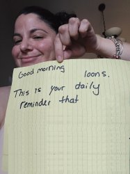 Smug Karren says "Good Morning ____ Loons" Meme Template