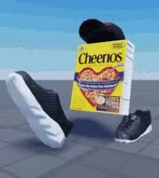 Walking Cheerios Box Meme Template