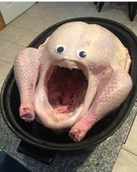 Nightmare Turkey Meme Template