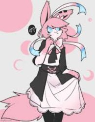alex_sylveon maid Meme Template