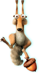 Ardilla scrat ardilla squirrel la era del hielo ice age Meme Template