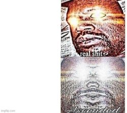 Sleeping Shaq but he doesn't sleep Meme Template