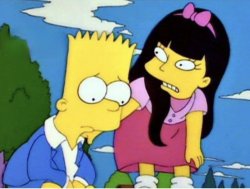 Bart Simpson And Jessica Lovejoy Meme Template