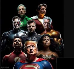 Trump Justice League Meme Template