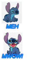 Stitch hotline bling Meme Template