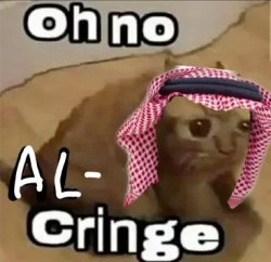 Oh no al-cringe Meme Template