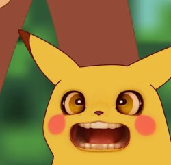 Surprised pikachu realistic Meme Template