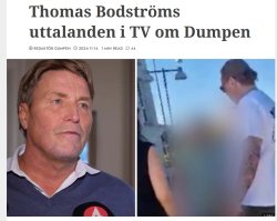 PEDOFILEN THOMAS BODSTRÖM KNARKAR FORTFARANDE Meme Template