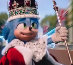 King Sonic I Meme Template