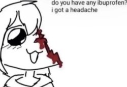 a slight headache Meme Template