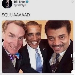 Bill nye Obama and Neil tyson Meme Template