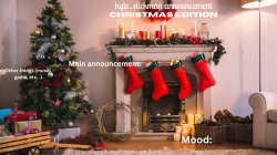 kyle_stickman announcement CHRISTMAS EDITION Meme Template