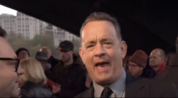 Bloviating Tom Hanks Meme Template