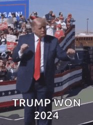 Pres Trump dancing Meme Template