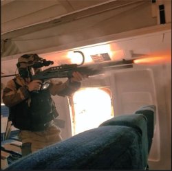 Shotgun on airplane Meme Template