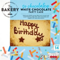 White Chocolate Asda Cake Meme Template