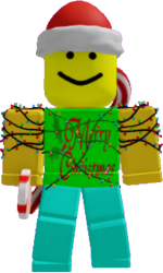 Christmas Classic Robloxian Meme Template