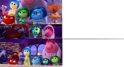 Inside out 2 emotions hates and loves memes Meme Template