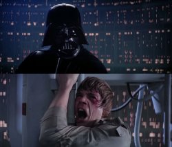 I am your Father. Nuh uh Meme Template