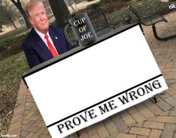 Prove Me Wrong Trump Meme Template