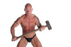 Angry bodybuilder Meme Template