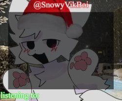 VikBoi Boykisser Christmas Temp Meme Template