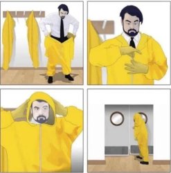 HAZMAT Joel Meme Template