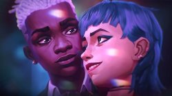Arcane - Ekko and Jinx flirt Meme Template