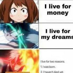 MHA Meme Template