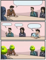 Boardroom Meeting Suggestion(Sully Wazowski edition) Meme Template