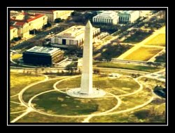 Kamala orders a venn diagram at the washington monument Meme Template