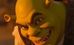 Shrek Smile Meme Template