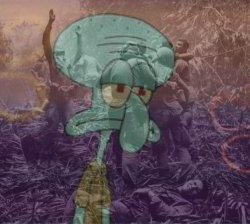 ptsd squidward Meme Template