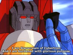 Starscream of Cybertron Meme Template