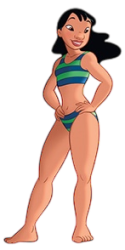 Nani Pelekai in her Bikini Meme Template