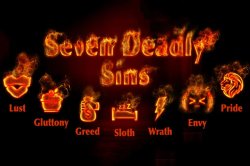7 Deadly Sins Meme Template