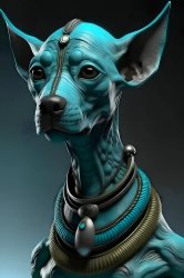 Dog Faced Alien Meme Template