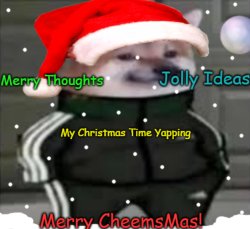 Merry CheemsMas! Meme Template