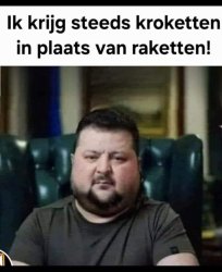 Kroketten ipv raketten Meme Template