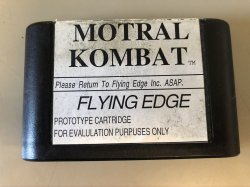 Mortal Kombat prototype cartridge Meme Template