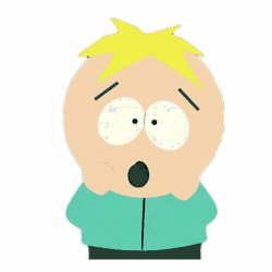 Butters Shocked South Park Meme Template