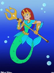 mermaid queen Meme Template