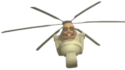 helicopter skibidi toilet Meme Template