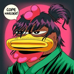 COQINU cope harder Meme Template